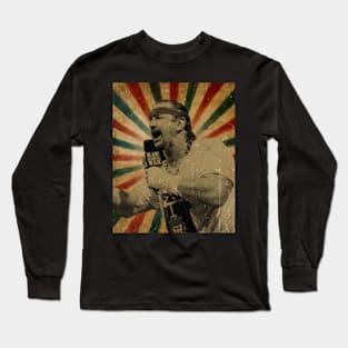 RIP Terry Funk - Photo Vintage Retro Look Fan Design Long Sleeve T-Shirt